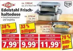 Norma Fisko Edelstahl Frischhaltedose Angebot