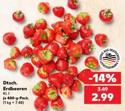 Kaufland Dtsch. Erdbeeren Angebot