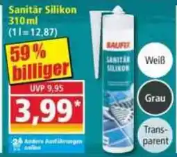 Norma Sanitär Silikon Angebot