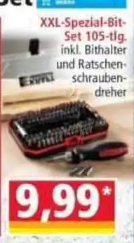Norma XXL-Spezial-Bit-Set 105-tlg. inkl. Bithalter und Ratschen-schrauben-dreher Angebot