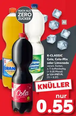 Kaufland K-CLASSIC Cola Angebot