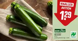 Sonderpreis Baumarkt REWE Bio Bio Zucchini Angebot