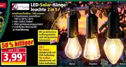 Norma LG Home LED-Solar-Hängeleuchte 2 in 1 Angebot