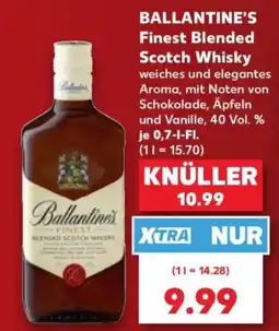 Kaufland Ballantine's Finest Blended Scotch Whisky Angebot