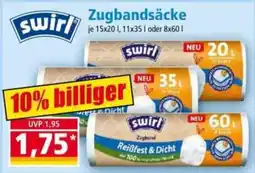 Norma swirl Zugbandsäcke Angebot