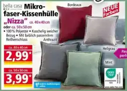 Norma bella casa Mikro-faser-Kissenhülle "Nizza" Angebot