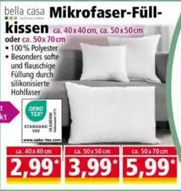 Norma bella casa Mikrofaser-Füllkissen Angebot