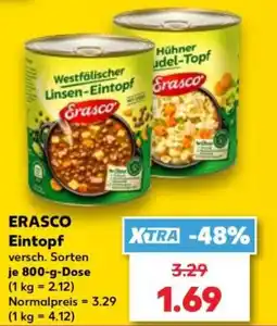 Kaufland ERASCO Eintopf Angebot