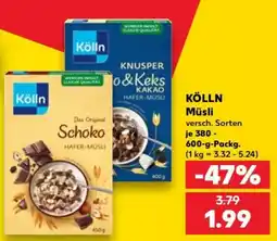 Kaufland KÖLLN Müslis Angebot