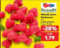 Kaufland Driscoll's Marokk./port. Himbeeren Angebot