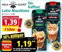 Norma Villa Gusto Latte Macchiato Angebot