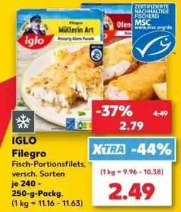 Kaufland IGLO Filegro Angebot