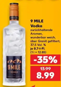 Kaufland 9 MILE Vodka Angebot