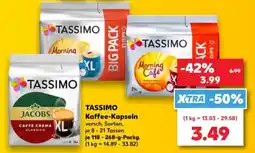 Kaufland TASSIMO Kaffee-Kapseln Angebot