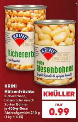 Kaufland KRINI Hülsenfrüchte Angebot