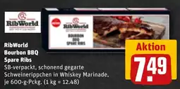 Sonderpreis Baumarkt RibWorld Bourbon BBQ Spare Ribs Angebot