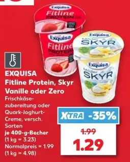 Kaufland Exquisa Fitline Protein, Skyr Angebot