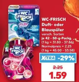 Kaufland WC-FRISCH Duft- oder Blauspüler Angebot