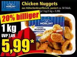 Norma Chicken Nuggets MORLINy Angebot