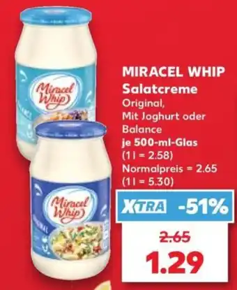 Kaufland Miracel Whip Salatcreme Angebot