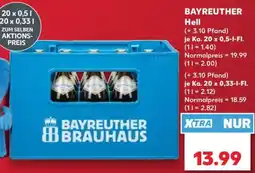 Kaufland BAYREUTHER Hell Angebot