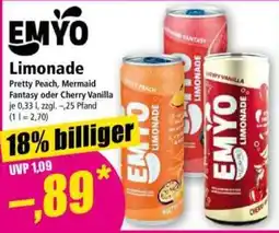 Norma EMYÖ Limonade Angebot