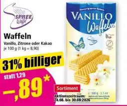 Norma SPREE Waffeln Vanillo Angebot