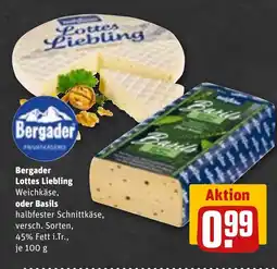 Sonderpreis Baumarkt Bergader Lottes Liebling oder Basils Angebot
