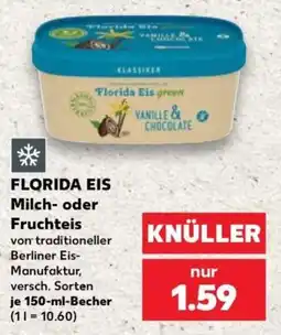 Kaufland FLORIDA EIS Milch- oder Fruchteis Angebot