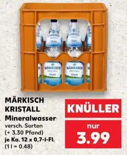 Kaufland MÄRKISCH KRISTALL Mineralwasser Angebot