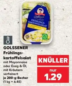 Kaufland GOLSSENER Frühlings-kartoffelsalat Angebot