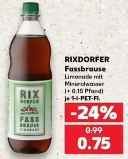Kaufland RIXDORFER Fassbrause Angebot
