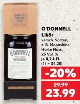 Kaufland O'DONNELL Likör Angebot