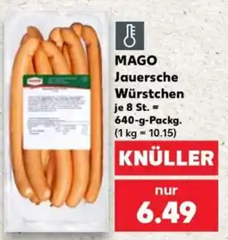 Kaufland MAGO Jauersche Würstchen Angebot