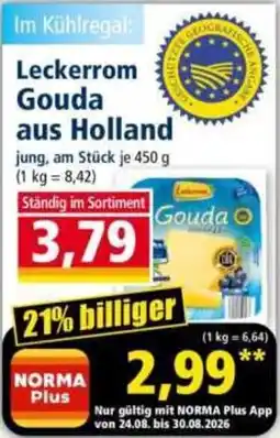 Norma Leckerrom Gouda aus Holland Angebot
