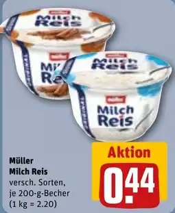 Sonderpreis Baumarkt Müller Milch Reis Angebot