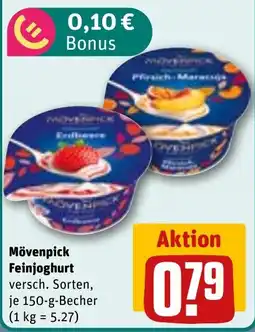 Sonderpreis Baumarkt Mövenpick Feinjoghurt Angebot