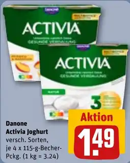 Sonderpreis Baumarkt Danone Activia Joghurt Angebot