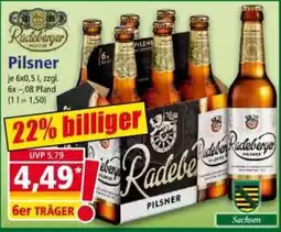 Norma Radeberger Pilsner Angebot