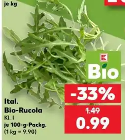 Kaufland Ital. Bio-Rucola Angebot