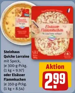 Sonderpreis Baumarkt Steinhaus Quiche Lorraine Angebot