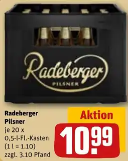 Sonderpreis Baumarkt Radeberger Pilsner Angebot