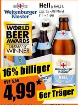 Norma Weltenburger Kloster Hell Angebot