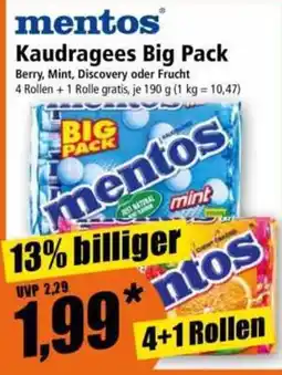 Norma Mentos Kaudragees Big Pack Angebot