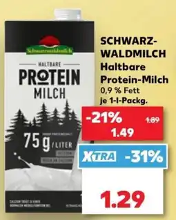 Kaufland Schwarzwaldmilch Haltbare Protein-Milch Angebot