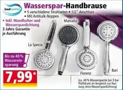 Norma Wasserspar-Handbrause badcomfort Angebot