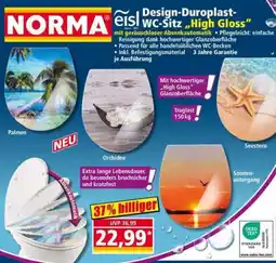 Norma eisl Design-Duroplast-WC-Sitz "High Gloss" Angebot