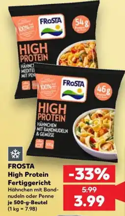 Kaufland FROSTA High Protein Fertiggericht Angebot