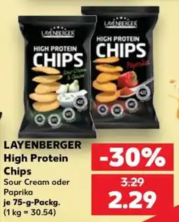 Kaufland LAYENBERGER High Protein Chips Angebot