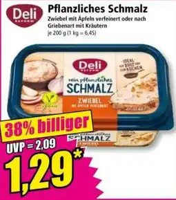 Norma Deli Pflanzliches Schmalz Angebot